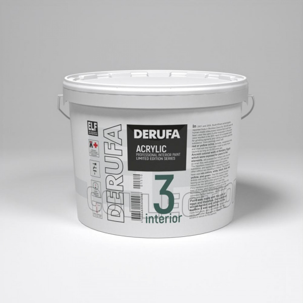 Derufa Интерьер 3 TM (9 л, абсолютно матовая)